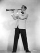Benny Goodman playing clarinet photo print