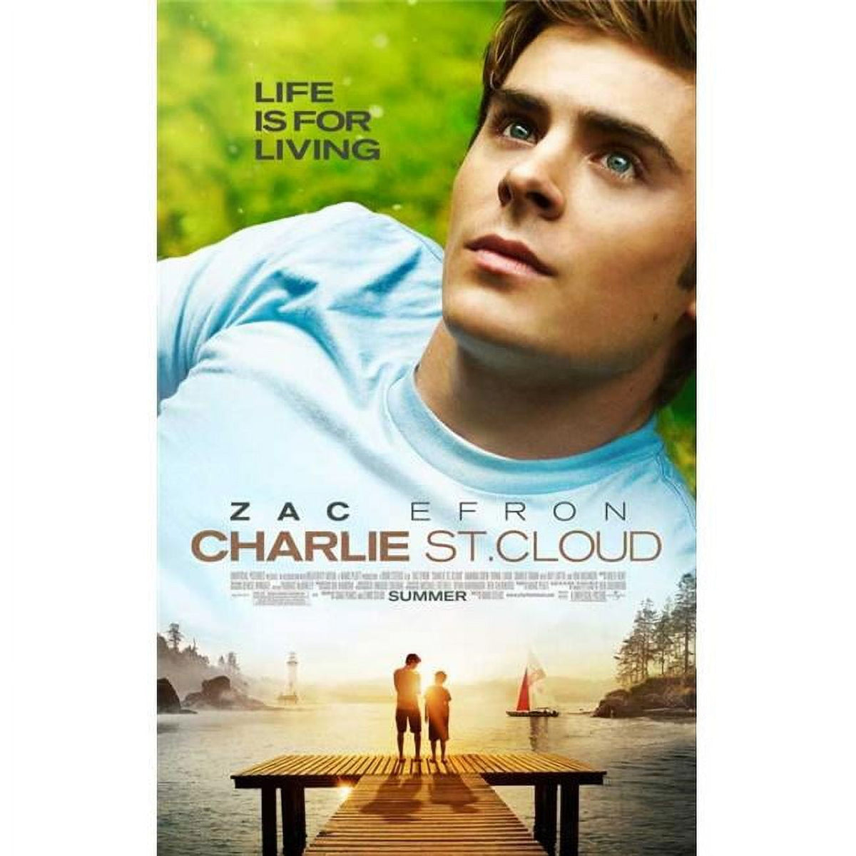 Charlie St. Cloud Movie Poster 11 x 17 print showcasing cinematic visuals.