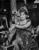 Barbra Streisand posed sitting on a chair photo print