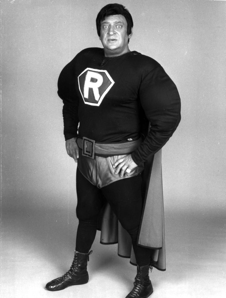 Rodney Dangerfield in superhero costume photo print