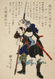 Fierce Ronin Samurai Poster Print by Tsukioka Yoshitoshi