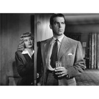 Double Indemnity movie photo print featuring Barbara Stanwyck and Fred MacMurray