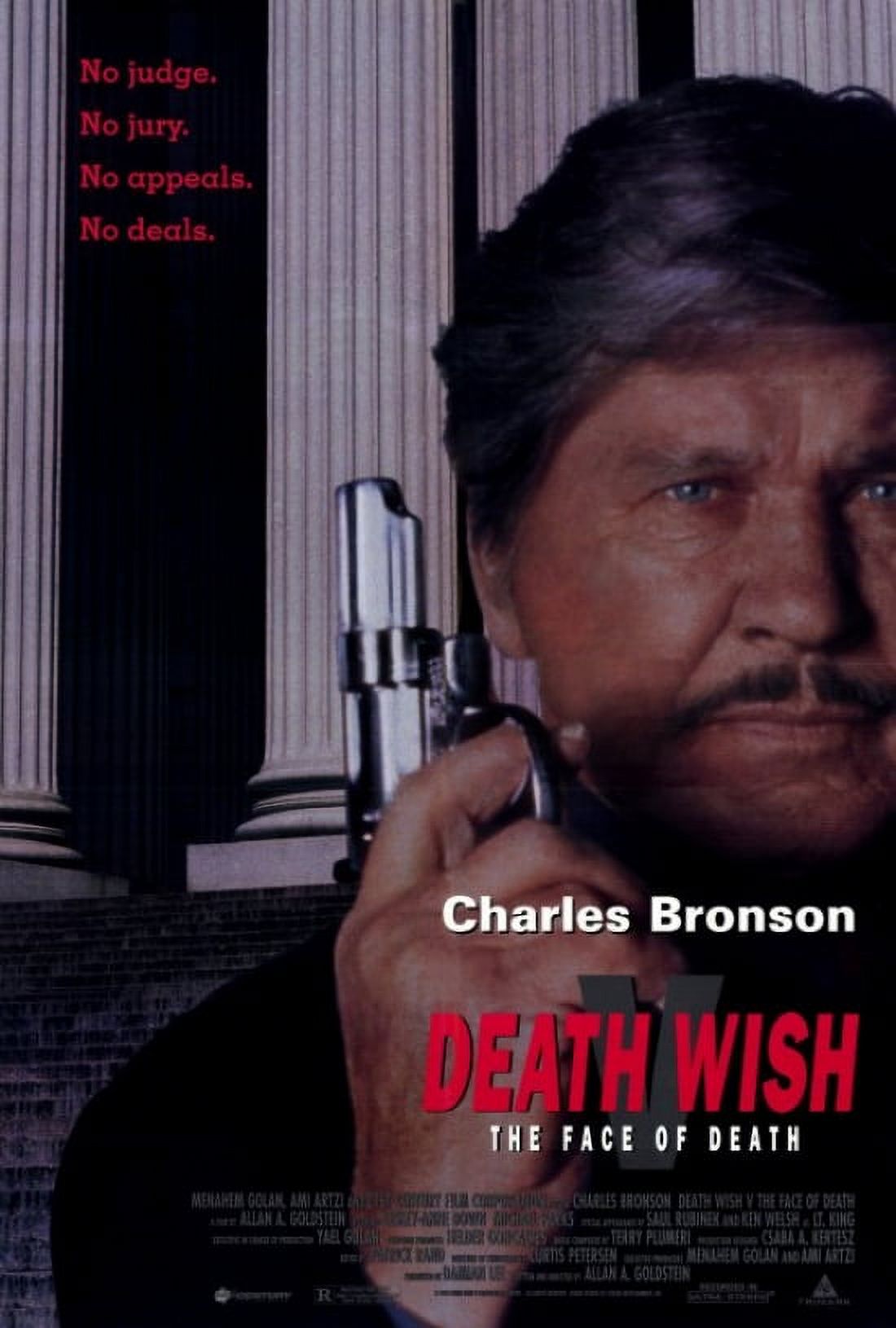 Death Wish 5: The Face of Death Movie Poster Print 27x40