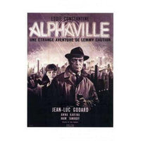 Alphaville Movie Poster 11x17 print showcasing iconic sci-fi imagery.