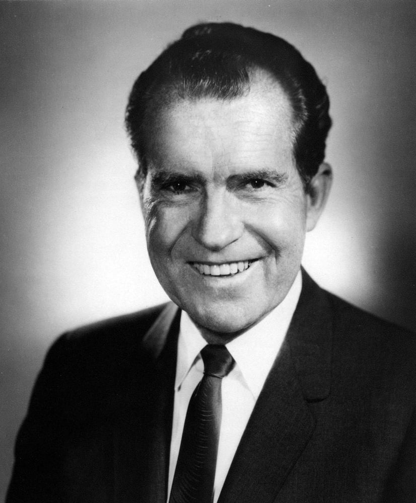 Richard Nixon historical photo print in 8x10 and 16x20 sizes