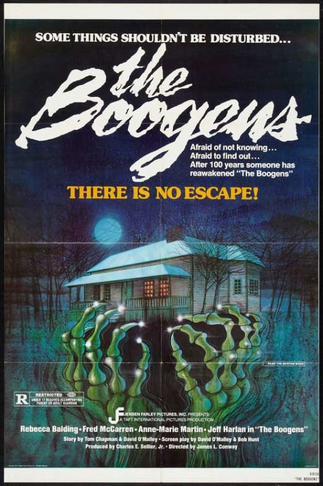 The Boogens movie poster 11x17 print showcasing horror film art.