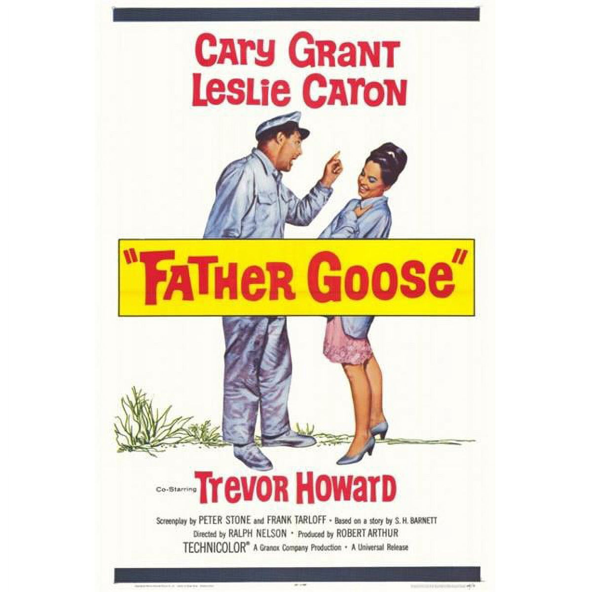 Father Goose movie poster print 27x40 inches