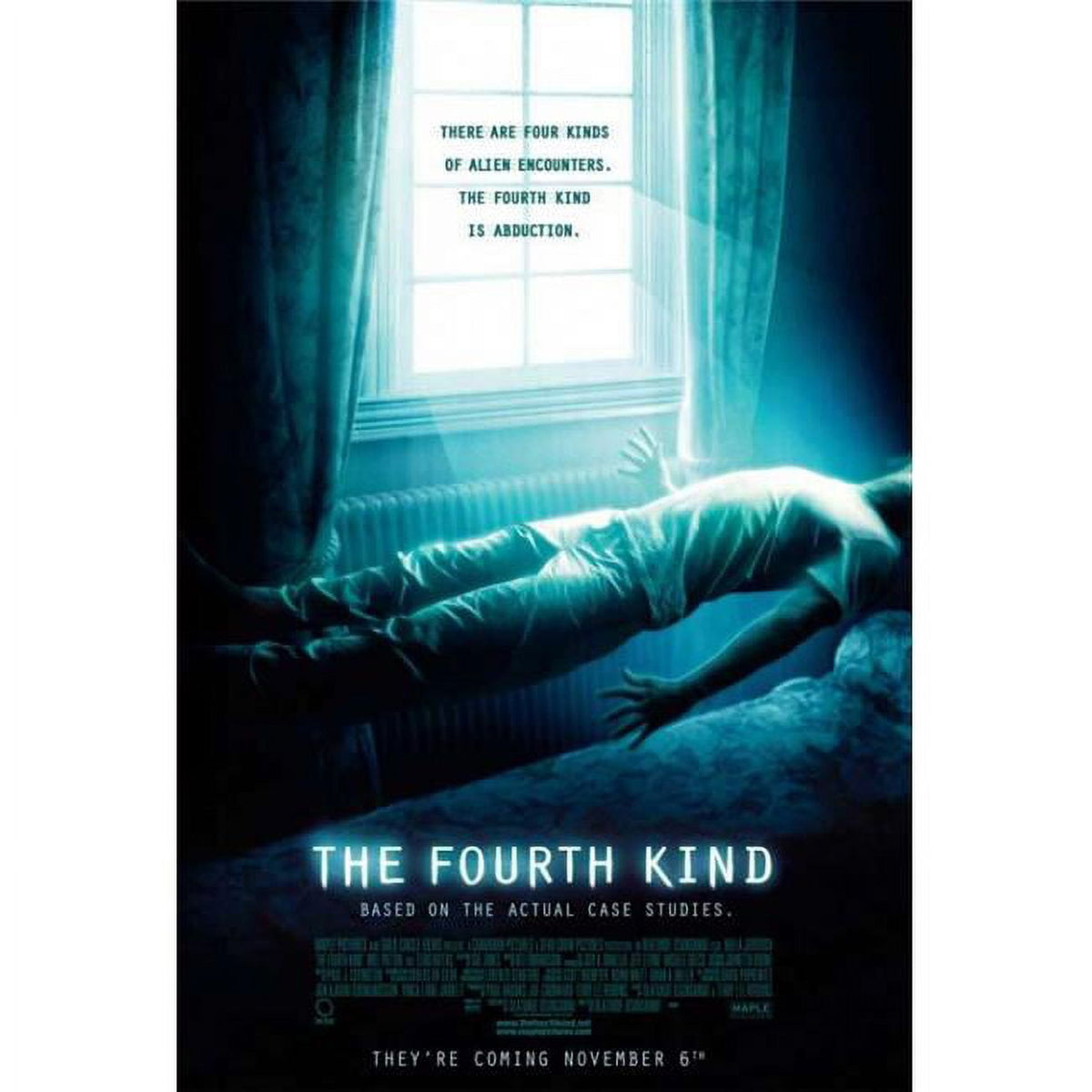 The Fourth Kind Movie Poster 11x17 print featuring a sci-fi design.