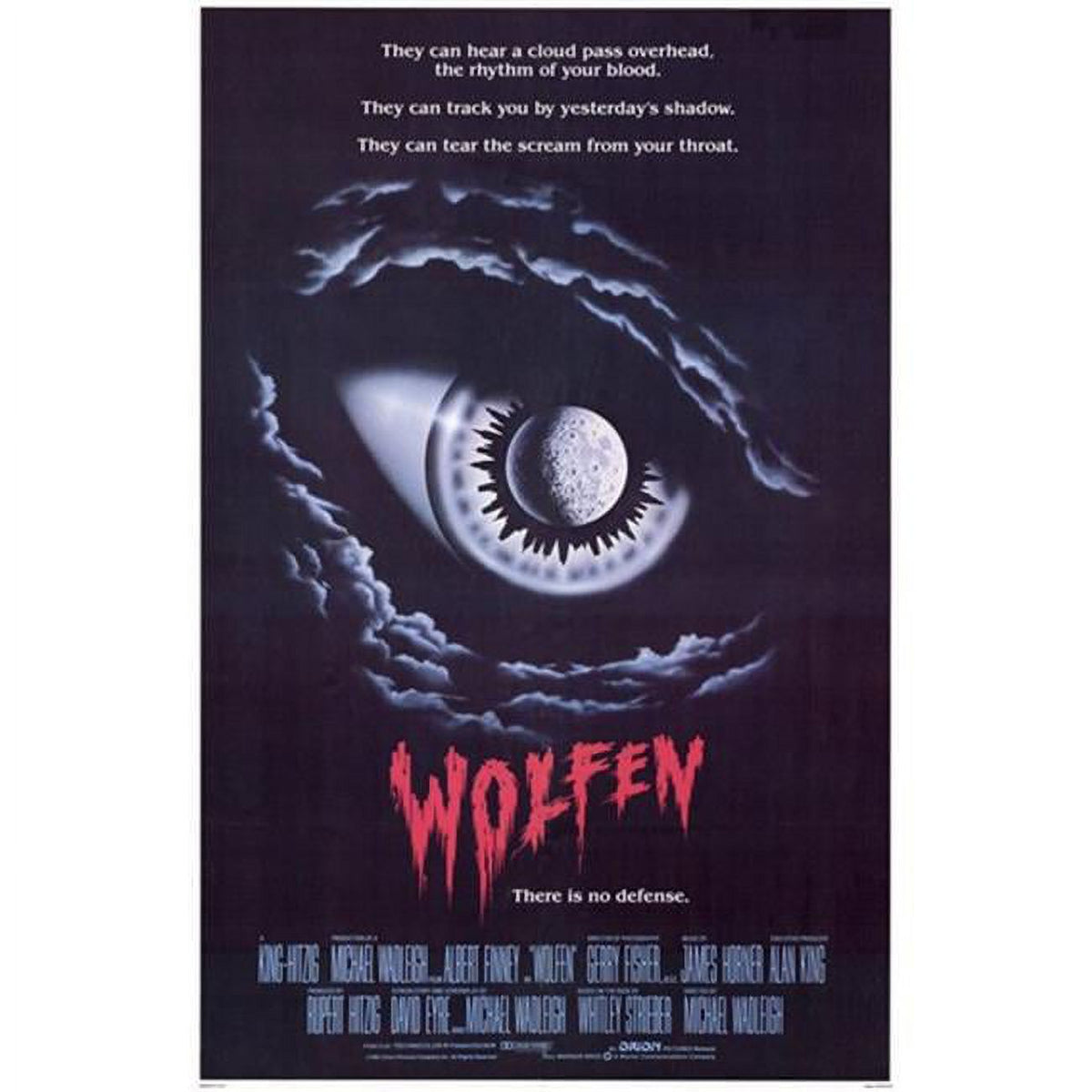 Wolfen Movie Poster 11x17 print showcasing classic horror film art.