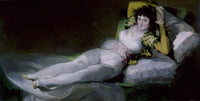 The Clothed (La Maja Vestida) poster print showcasing elegant classical art.