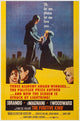 The Fugitive Kind movie masterprint poster featuring Anna Magnani, Marlon Brando, and Joanne Woodward.