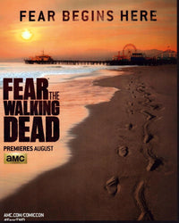Fear The Walking Dead beach promotional photo print 8x10