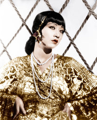 Vintage photo print of Anna May Wong from the 1930s, available in multiple sizes.