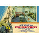 Five Easy Pieces Movie Poster featuring classic film art