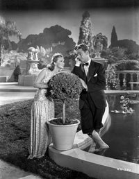 Hollywood Hotel scene photo print showcasing classic cinema charm.