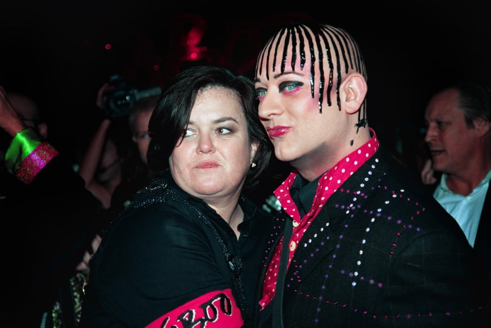 Rosie O'Donnell and Boy George at the Broadway Opening of Taboo photo print by Janet Mayer.