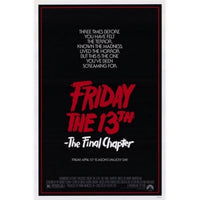 Friday the 13th Part 4: The Final Chapter movie poster 11x17