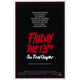 Friday the 13th Part 4: The Final Chapter movie poster 11x17