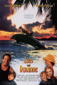 Zeus and Roxanne Movie Poster 11x17 featuring a dog and dolphin.