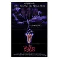 The Witches of Eastwick movie poster in 11x17 size.