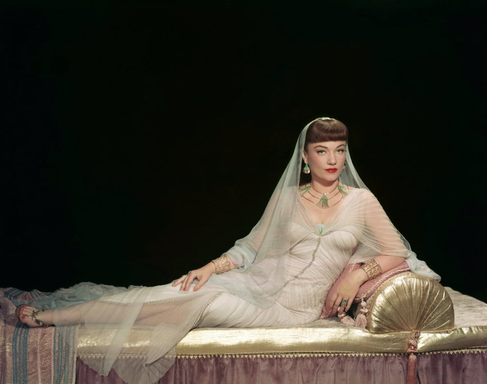 Anne Baxter headshot photo print from The Ten Commandments, available in multiple sizes.