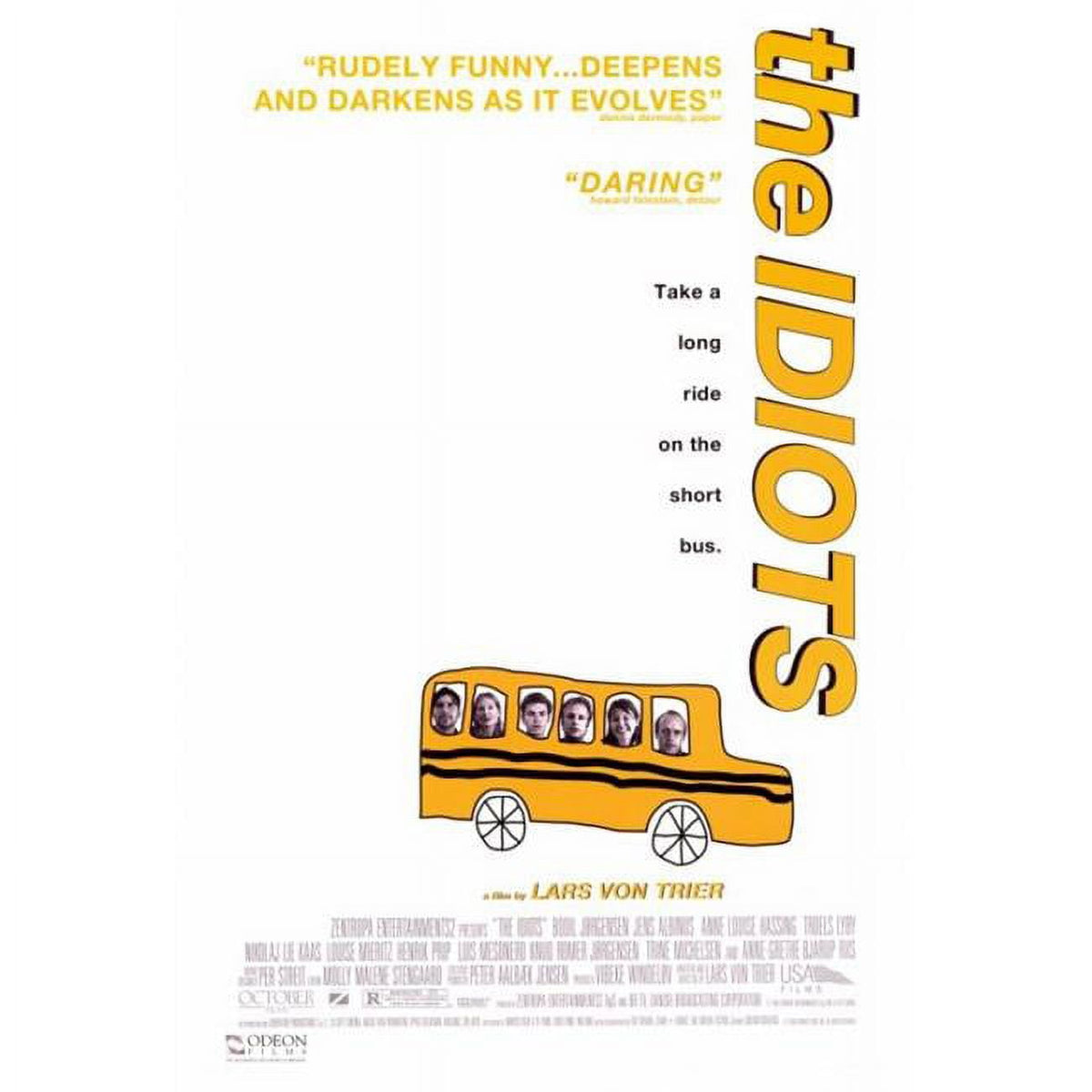 The Idiots Movie Poster Print 27x40 - vibrant artwork