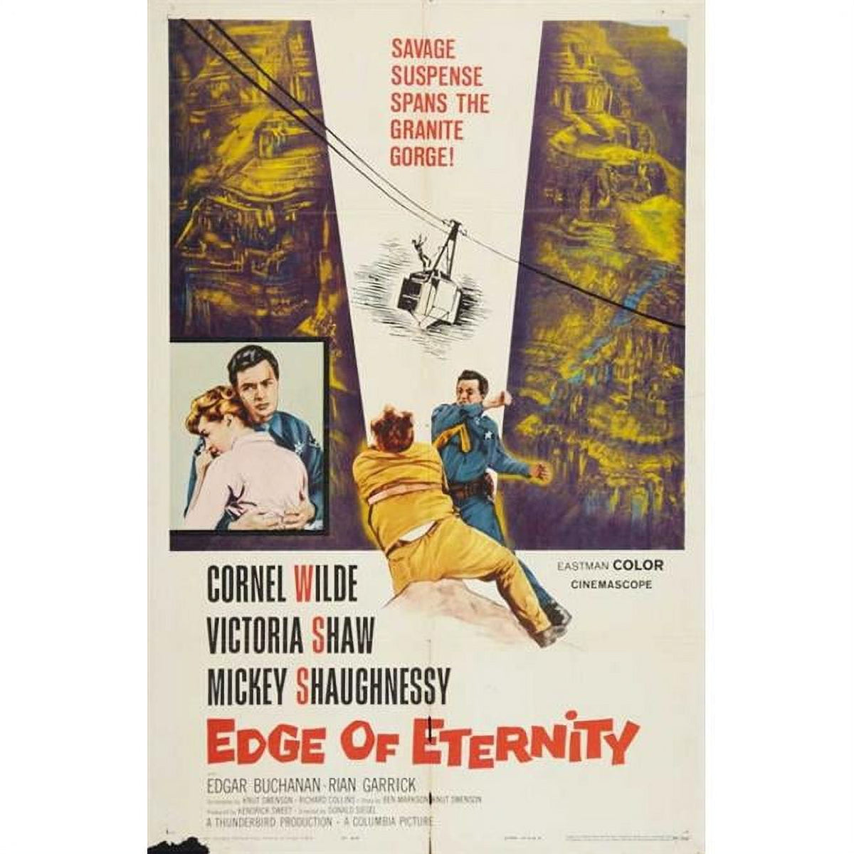 Edge of Eternity Movie Poster Print 27x40