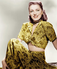 Eleanor Parker vintage portrait photo print from the 1940s