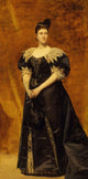 Art print of Mrs. William Astor by Carolus-Duran, 1890.