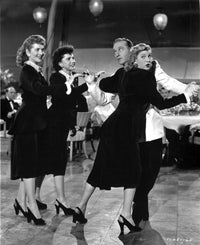 The Andrew Sisters Dancing Hall Portrait Photo Print in vibrant detail.