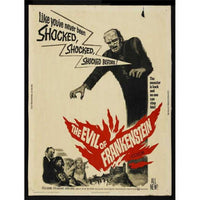 Evil of Frankenstein movie poster print in 27x40 size.