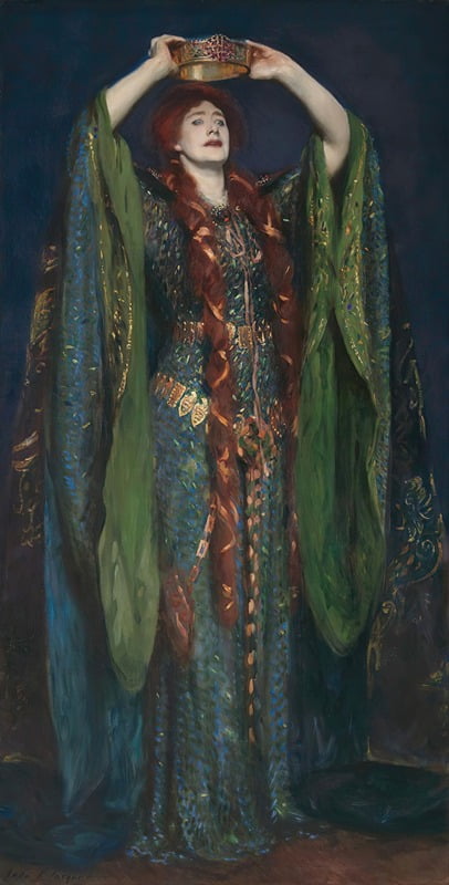 Ellen Terry as Lady Macbeth Poster Print by John Singer Sargent