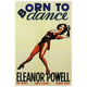 Born to Dance Movie Poster Print showcasing vibrant dance imagery.