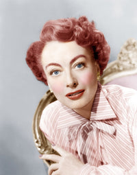 Joan Crawford vintage photo print from the 1950s.