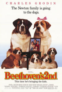 Beethoven's 2nd movie poster print in 11x17 size.
