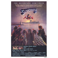 Superman 2 Movie Poster 11x17 print featuring iconic superhero imagery.