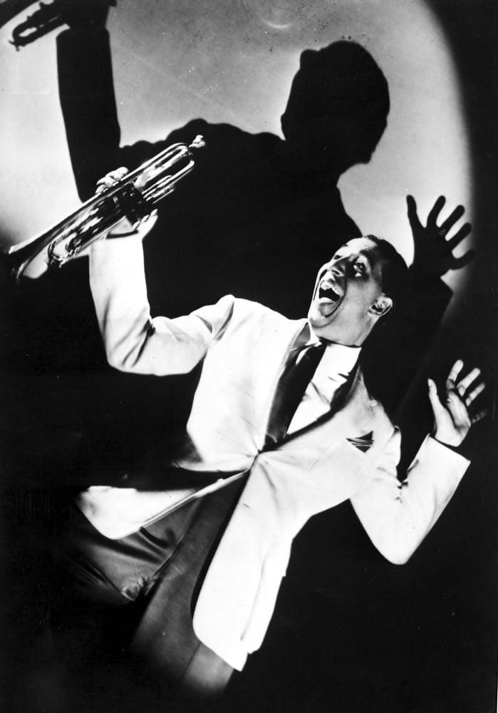Louis Prima performing live photo print capturing the energy of jazz.