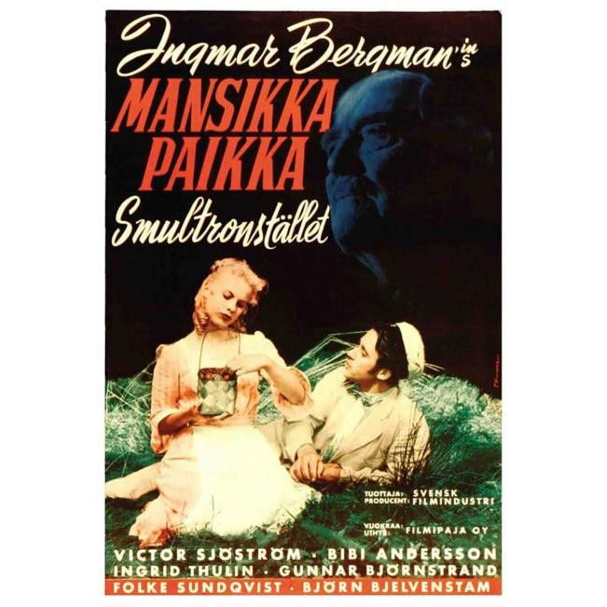 Wild Strawberries movie poster 11x17 size