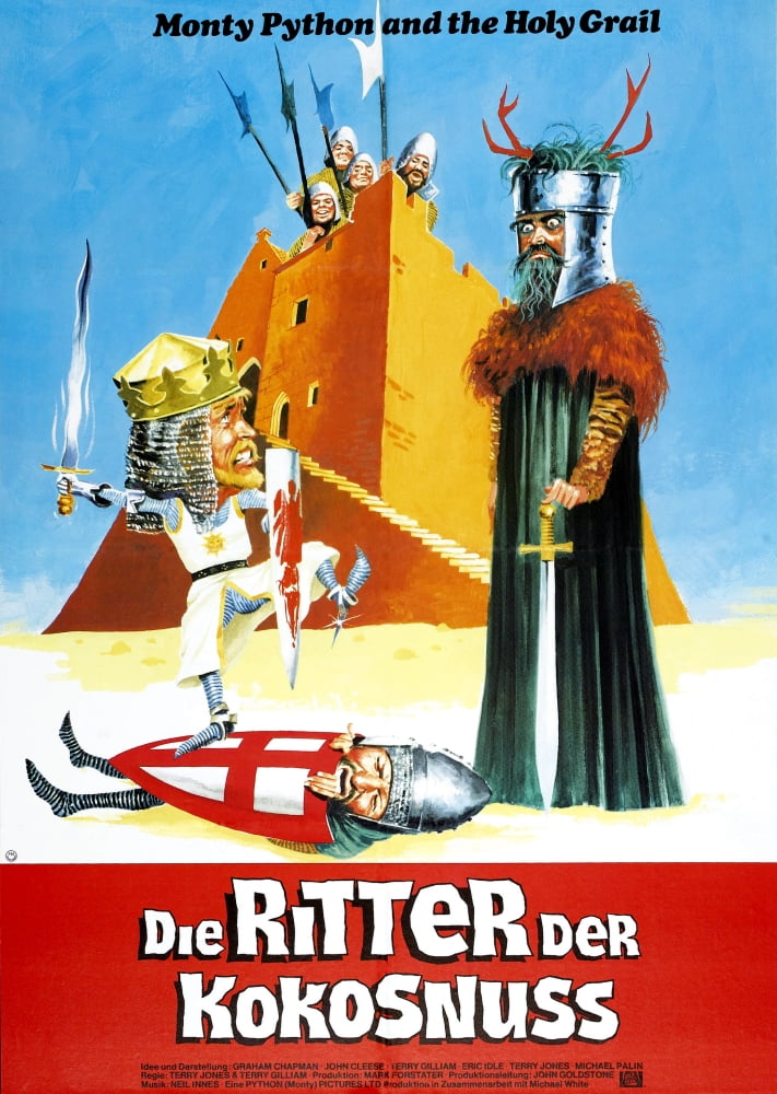 Monty Python and the Holy Grail Movie Masterprint Poster (11x17)