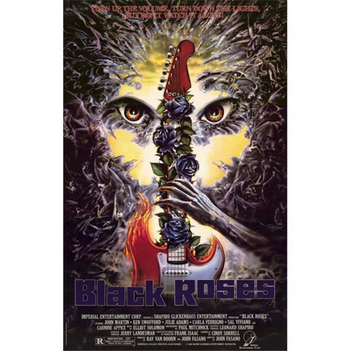 Black Roses Movie Poster in 11x17 size