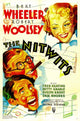 The Nitwits movie poster featuring Betty Grable and Robert Woolsey, 1935, 11x17 size.