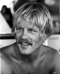 Nick Nolte shirtless photo print showcasing a vintage Hollywood moment.