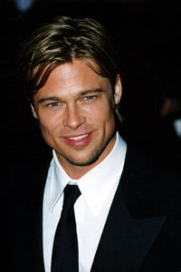Brad Pitt at Vanity Fair Party Photo Print by Robert Bertoia