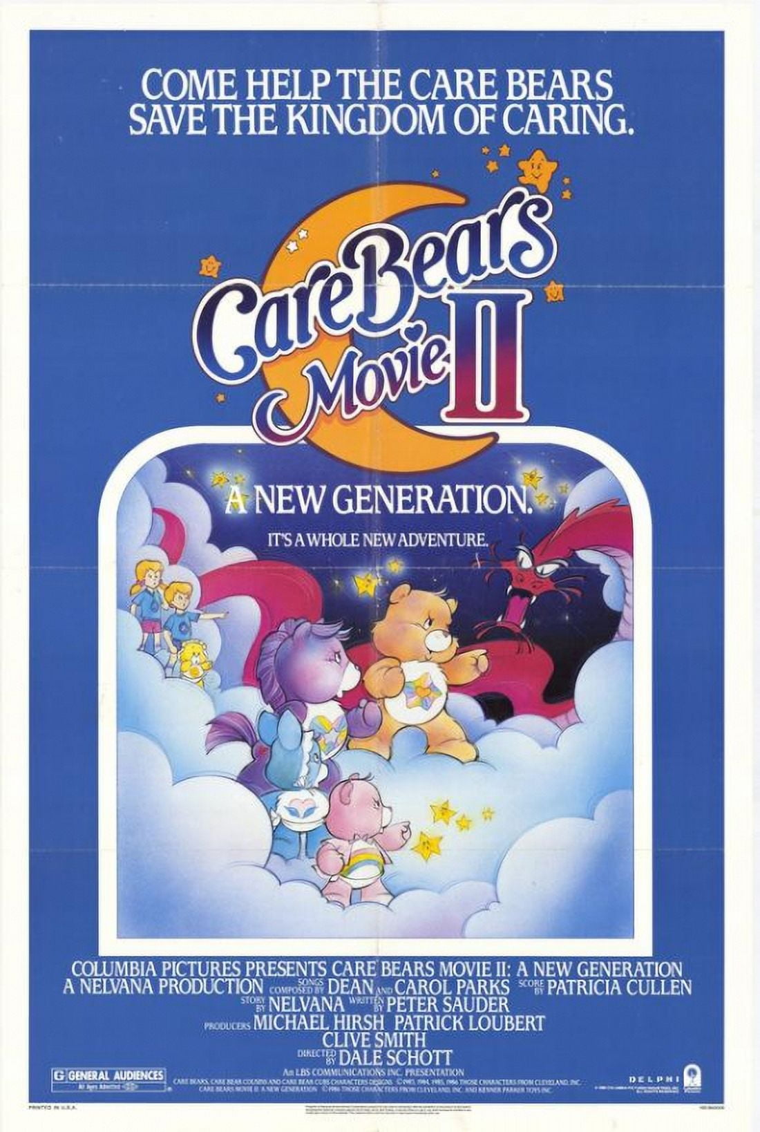 Care Bears Movie II: A New Generation 11x17 poster