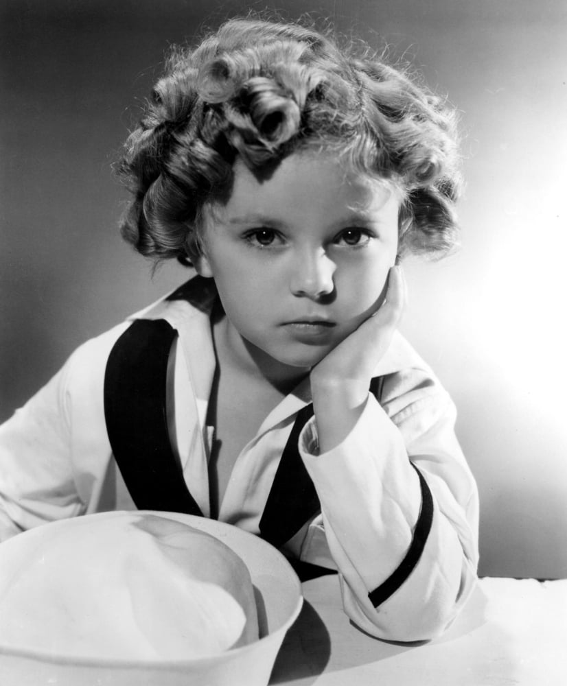 Shirley Temple in a sailor suit photo print