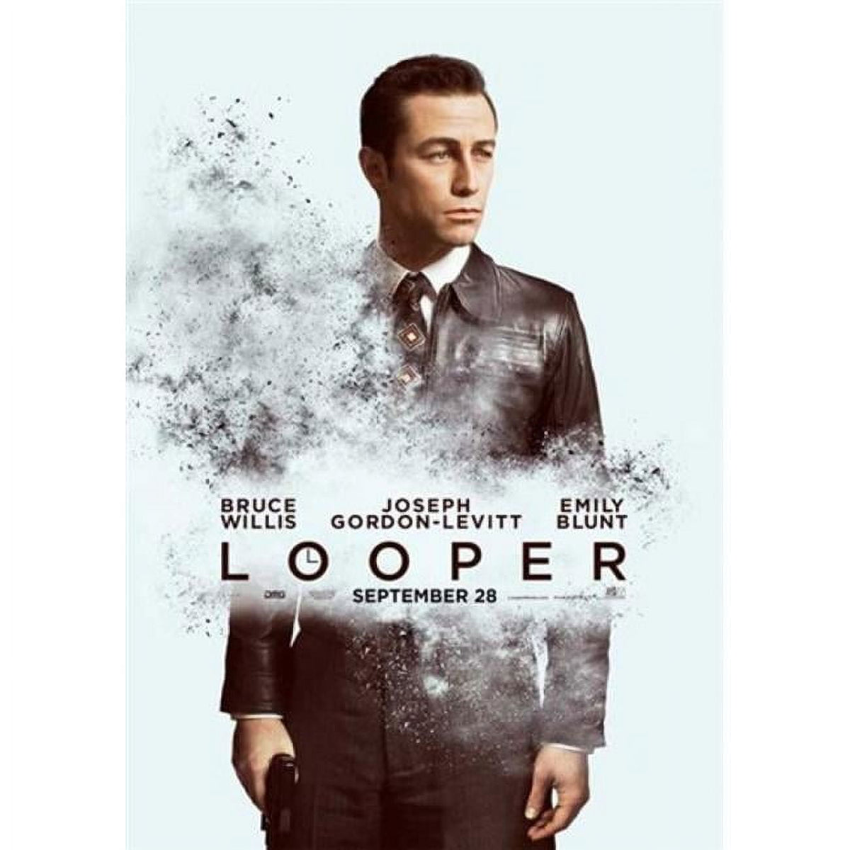 Looper Movie Poster 11x17 print showcasing thrilling sci-fi visuals.