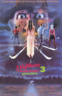 A Nightmare on Elm Street 3 Dream Warriors Movie Poster 11x17