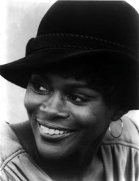 Cicely Tyson smiling in classic portrait photo print.