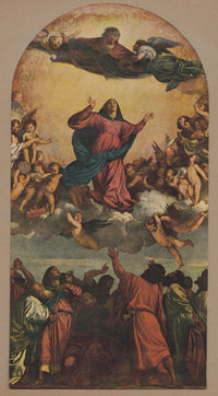Assumption of the Virgin poster print by Titian in 8x10 size.