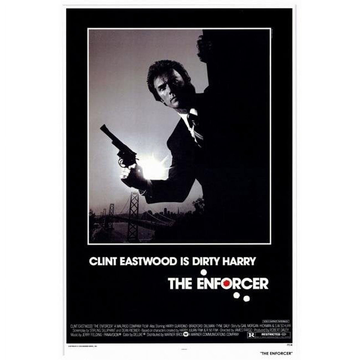 The Enforcer Movie Poster Print in 27x40 size